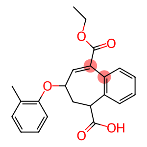 7-(2-Benxyloxyl)-6,7-dihydro-5H-benzocycloheptene-5,9-dicarboxylic acid 9-ethyl ester