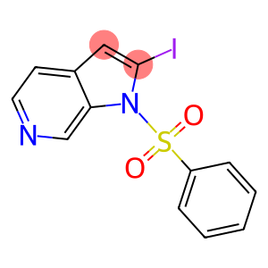 1-Benzenesulfonyl-2-iodo-6-azaindole