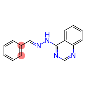 BENZALDEHYDE(4-QUINAZOLINYL)HYDRAZONE