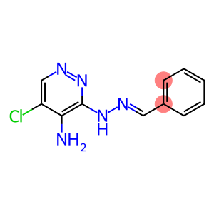 BENZALDEHYDE(4-AMINO-5-CHLORO-3-PYRIDAZINYL)HYDRAZONE