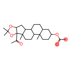 6b-acetyl-4a,6a,8,8-tetramethylhexadecahydro-1H-naphtho[2',1':4,5]indeno[1,2-d][1,3]dioxol-2-yl acetate