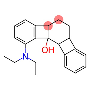 4b,5,6,6a,10b,10c-Hexahydro-10-(diethylamino)benzo[3,4]cyclobuta[1,2-a]biphenylen-10b-ol