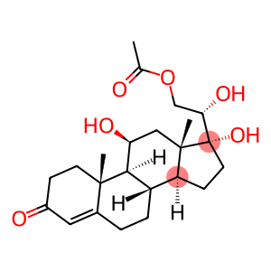 11B,17A,20A,21-TETRAHYDROXY-4-PREGNEN-3-ONE-21-ACETATE