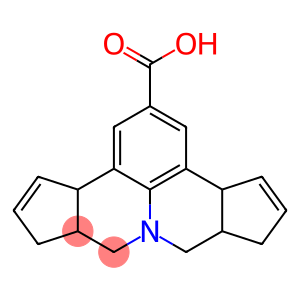 3b,6,6a,7,9,9a,10,12a-octahydrocyclopenta[c]cyclopenta[4,5]pyrido[3,2,1-ij]quinoline-2-carboxylic acid