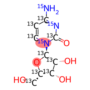 CYTIDINE (U-13C9; U-15N3)