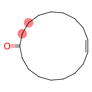 Cyploheptadecane-9-ene-1-one