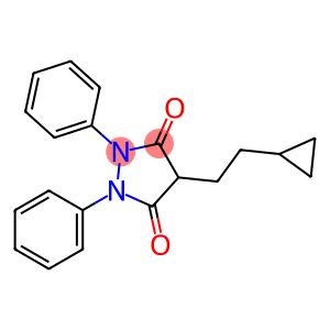 4-(2-Cyclopropylethyl)-1,2-diphenyl-3,5-pyrazolidinedione