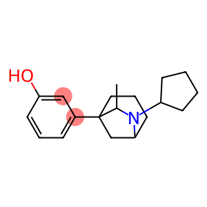 3-(6-Cyclopentyl-7-methyl-6-azabicyclo[3.2.1]octan-1-yl)phenol