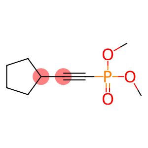 (Cyclopentylethynyl)phosphonic acid dimethyl ester