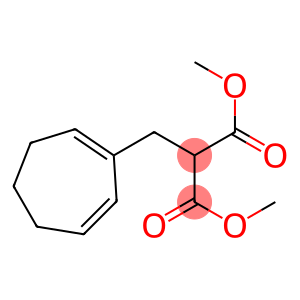 [(1,3-Cycloheptadien-2-yl)methyl]malonic acid dimethyl ester