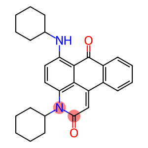 6-Cyclohexylamino-3-cyclohexyl-7H-dibenz[f,ij]isoquinoline-2,7(3H)-dione