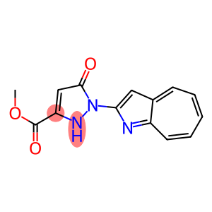 1-(Cyclohepta[b]pyrrol-2-yl)-2,5-dihydro-5-oxo-1H-pyrazole-3-carboxylic acid methyl ester