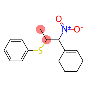 1-(1-Cyclohexenyl)-1-nitro-2-(phenylthio)propane