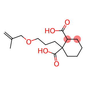 1,2-Cyclohexanedicarboxylic acid hydrogen 1-[3-(methallyloxy)propyl] ester