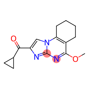 2-Cyclopropylcarbonyl-6,7,8,9-tetrahydro-5-methoxyimidazo[1,2-a]quinazoline