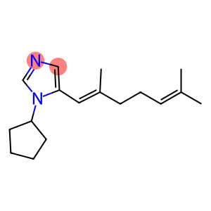 1-Cyclopentyl-5-[(E)-2,6-dimethyl-1,5-heptadienyl]-1H-imidazole