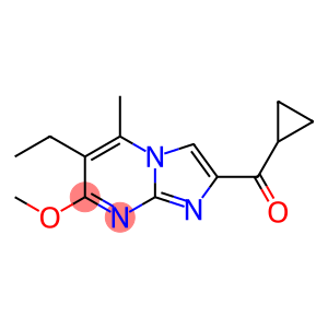 2-Cyclopropylcarbonyl-6-ethyl-7-methoxy-5-methylimidazo[1,2-a]pyrimidine