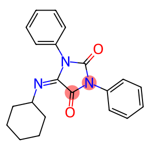 5-Cyclohexylimino-1,3-diphenyl-3,5-dihydro-1H-imidazole-2,4-dione