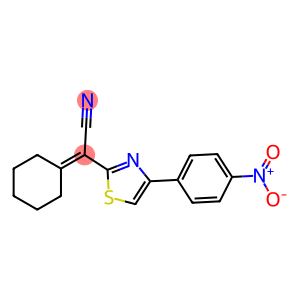 cyclohexylidene(4-{4-nitrophenyl}-1,3-thiazol-2-yl)acetonitrile