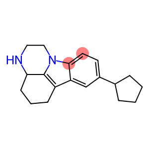 8-cyclopentyl-2,3,3a,4,5,6-hexahydro-1H-pyrazino[3,2,1-jk]carbazole