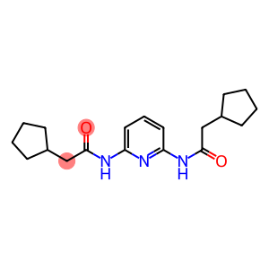 2-cyclopentyl-N-{6-[(cyclopentylacetyl)amino]-2-pyridinyl}acetamide