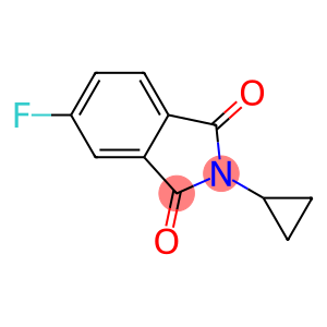 2-cyclopropyl-5-fluoro-1H-isoindole-1,3(2H)-dione