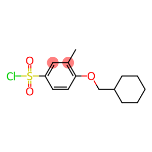 4-(cyclohexylmethoxy)-3-methylbenzenesulfonyl chloride