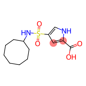 4-(cyclooctylsulfamoyl)-1H-pyrrole-2-carboxylic acid