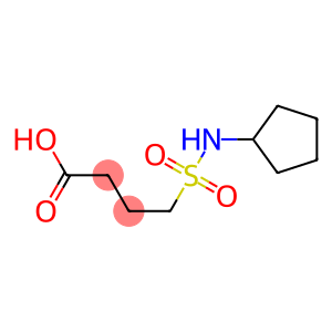 4-(cyclopentylsulfamoyl)butanoic acid