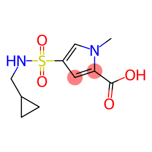 4-{[(cyclopropylmethyl)amino]sulfonyl}-1-methyl-1H-pyrrole-2-carboxylic acid