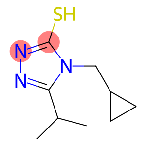 4-(cyclopropylmethyl)-5-(propan-2-yl)-4H-1,2,4-triazole-3-thiol