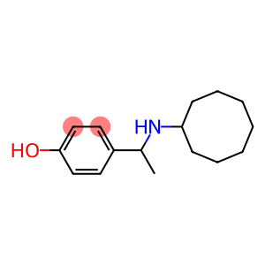 4-[1-(cyclooctylamino)ethyl]phenol