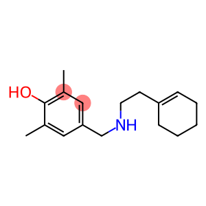 4-({[2-(cyclohex-1-en-1-yl)ethyl]amino}methyl)-2,6-dimethylphenol