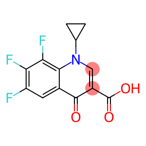 1-CYCLOPROPYL -6,7,8-TRIFLUORO-1,4-DIHYDRO-4-OXOQUINOLINE-3-CARBOXYLIC ACID