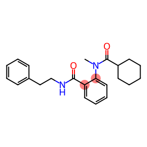 2-[(cyclohexylcarbonyl)(methyl)amino]-N-phenethylbenzamide