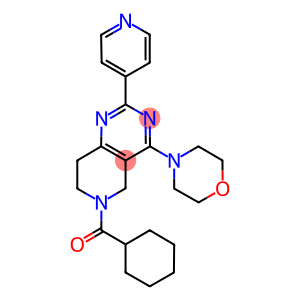 CYCLOHEXYL-(4-MORPHOLIN-4-YL-2-PYRIDIN-4-YL-7,8-DIHYDRO-5H-PYRIDO[4,3-D]PYRIMIDIN-6-YL)-METHANONE