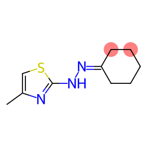 cyclohexan-1-one 1-(4-methyl-1,3-thiazol-2-yl)hydrazone