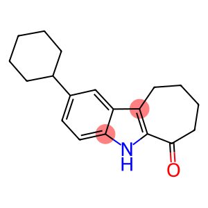 2-CYCLOHEXYL-7,8,9,10-TETRAHYDRO-5H-CYCLOHEPTA[B]INDOL-6-ONE