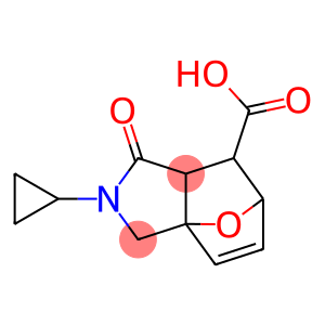 3-CYCLOPROPYL-4-OXO-10-OXA-3-AZA-TRICYCLO[5.2.1.0(1,5)]DEC-8-ENE-6-CARBOXYLIC ACID