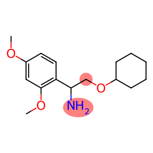 2-(cyclohexyloxy)-1-(2,4-dimethoxyphenyl)ethanamine