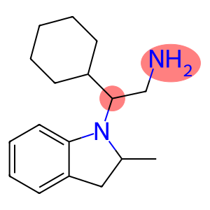 2-cyclohexyl-2-(2-methyl-2,3-dihydro-1H-indol-1-yl)ethan-1-amine