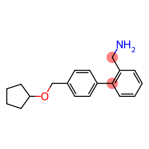 {4'-[(cyclopentyloxy)methyl]-1,1'-biphenyl-2-yl}methylamine