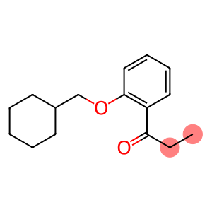 1-[2-(cyclohexylmethoxy)phenyl]propan-1-one