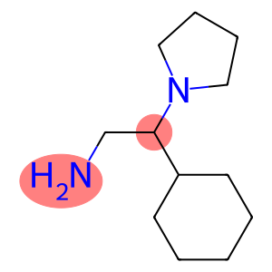 2-cyclohexyl-2-pyrrolidin-1-ylethanamine