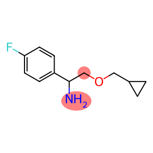 2-(cyclopropylmethoxy)-1-(4-fluorophenyl)ethan-1-amine