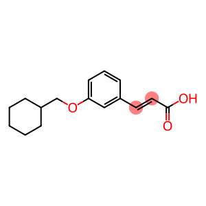 3-[3-(cyclohexylmethoxy)phenyl]prop-2-enoic acid