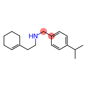 [2-(cyclohex-1-en-1-yl)ethyl]({[4-(propan-2-yl)phenyl]methyl})amine