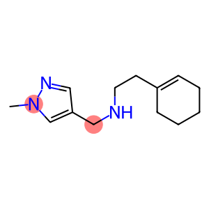 [2-(cyclohex-1-en-1-yl)ethyl][(1-methyl-1H-pyrazol-4-yl)methyl]amine