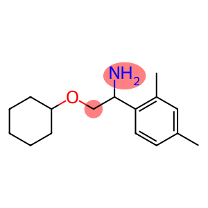 2-(cyclohexyloxy)-1-(2,4-dimethylphenyl)ethanamine