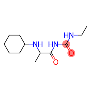 1-[2-(cyclohexylamino)propanoyl]-3-ethylurea